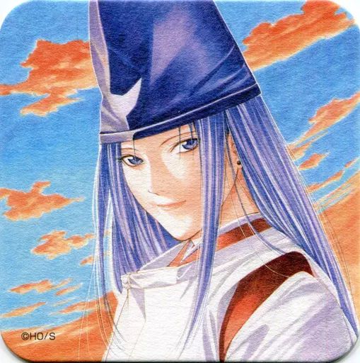 中古】コースター(キャラクター) 藤原佐為 「ヒカルの碁 画業30周年