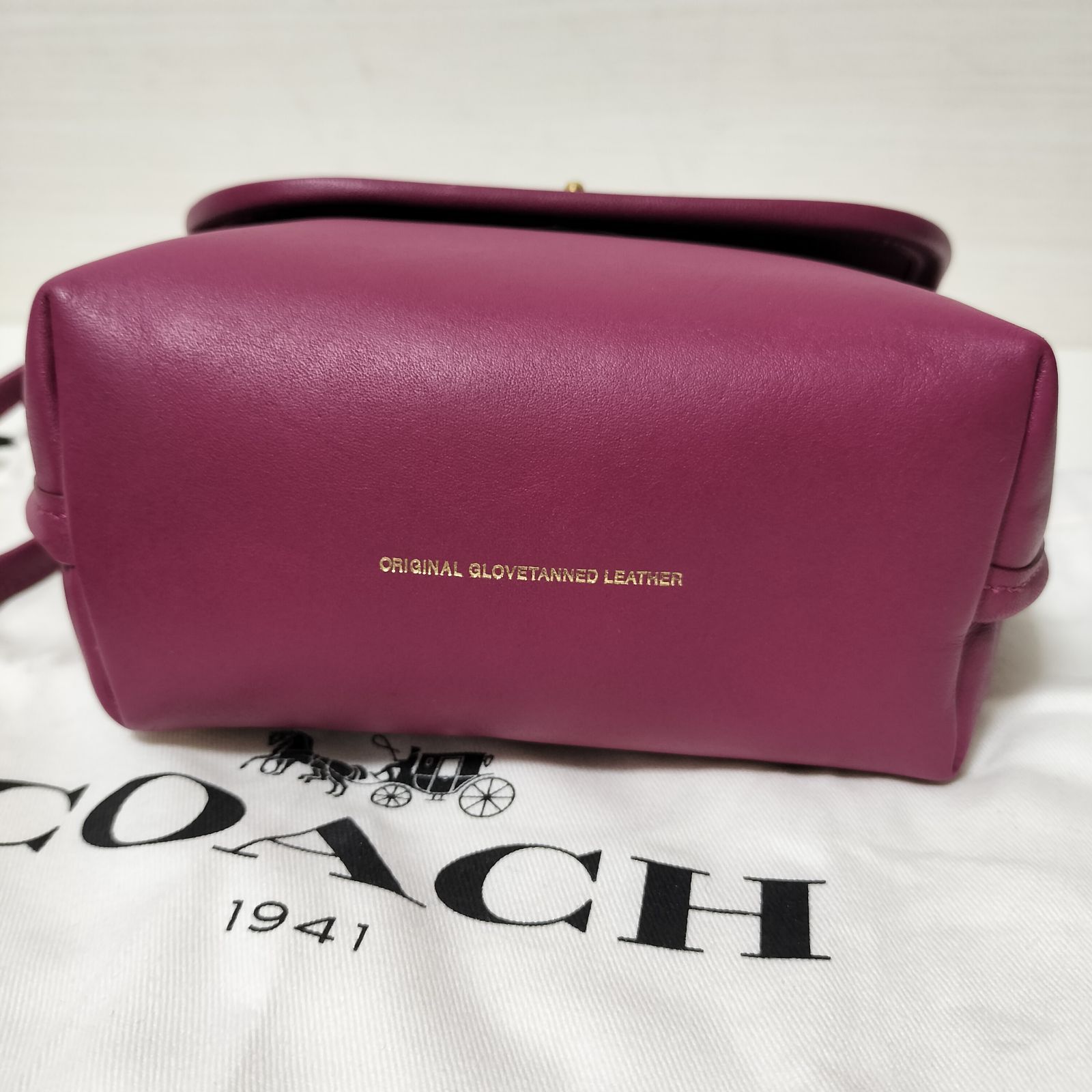 COACH コーチ 百貨店限定 クロスボディ ミニショルダーバッグ 本