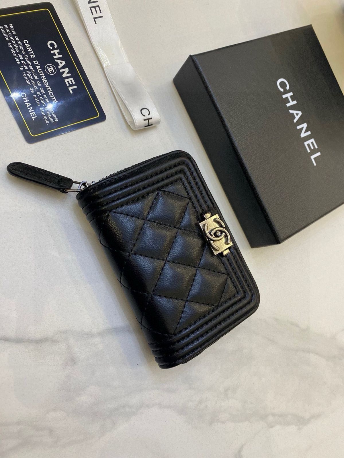 ♡新品 CHANEL シャネル カードケース ♡ CHANEL - 【取引中】2021AW最新作 新品 CHANEL カードケースの