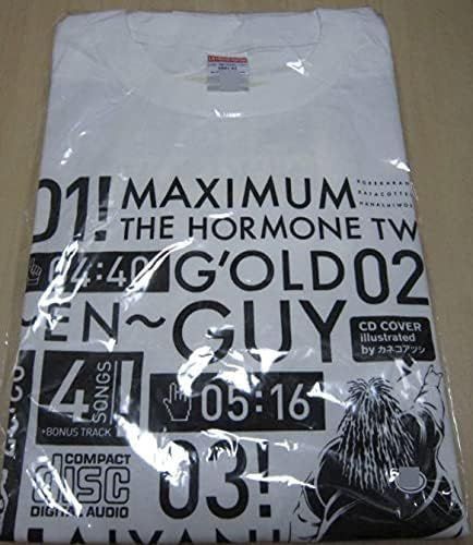 マキシマムザホルモン　Tシャツ　白　麺カタコッテリ マキシマムザホルモン これからの麺カタコッテリの TOURをしよう