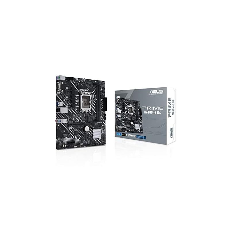 ASUS INTEL 第12世代CPU LGA1700 対応 H610 チップセット mic-ATX マザーボード PRIME H610M-E D4 正規代理店品 0