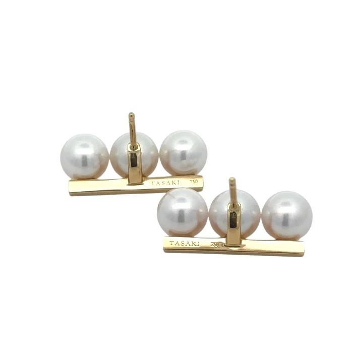 中古特価】 TASAKI タサキ バランス ネオ アコヤパール ピアス
