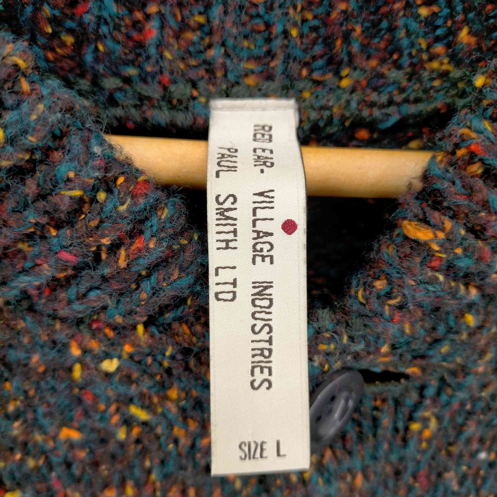 ポールスミス Paul Smith RED EAR VILLAGE INDUSTRIES スタンドカラー 