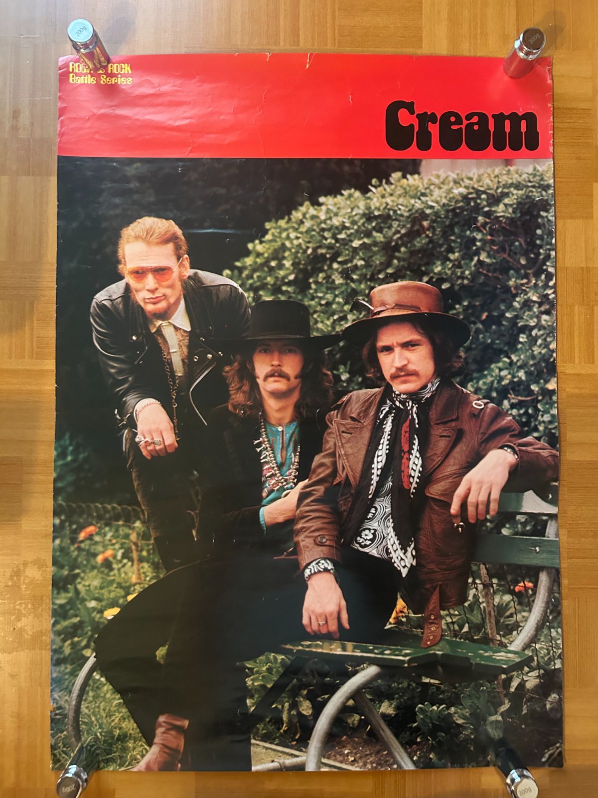 クリーム CREAM | Farewell Concert 1990年 ビデオ プロモーション用ポスター B2サイズ 515x728mm