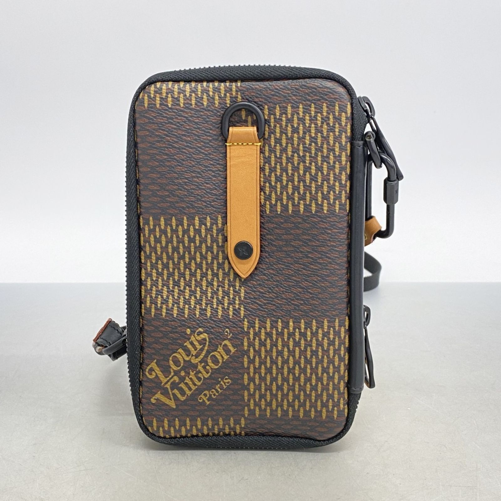 LOUIS VUITTON ルイヴィトン ダブルフォンポーチ NIGOコラボ LOUIS