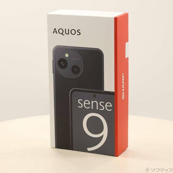 未使用品〕 未使用品 AQUOS sense9 256GB ブラック SH-M29 SIMフリー
