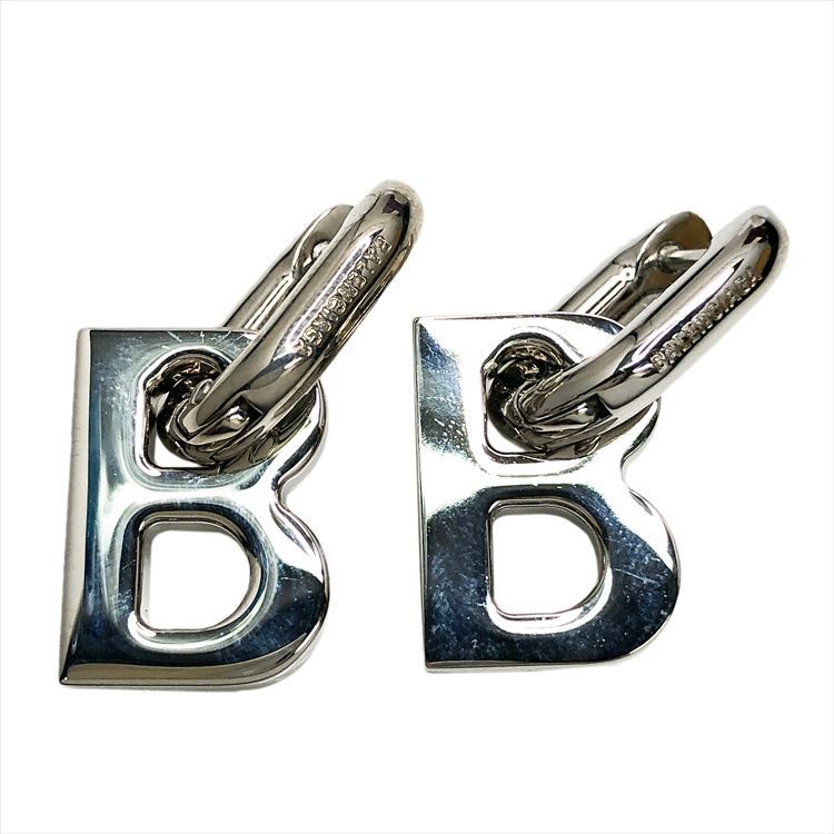 BALENCIAGA バレンシアガ B CHAIN XS EARRINGS Bチャーム