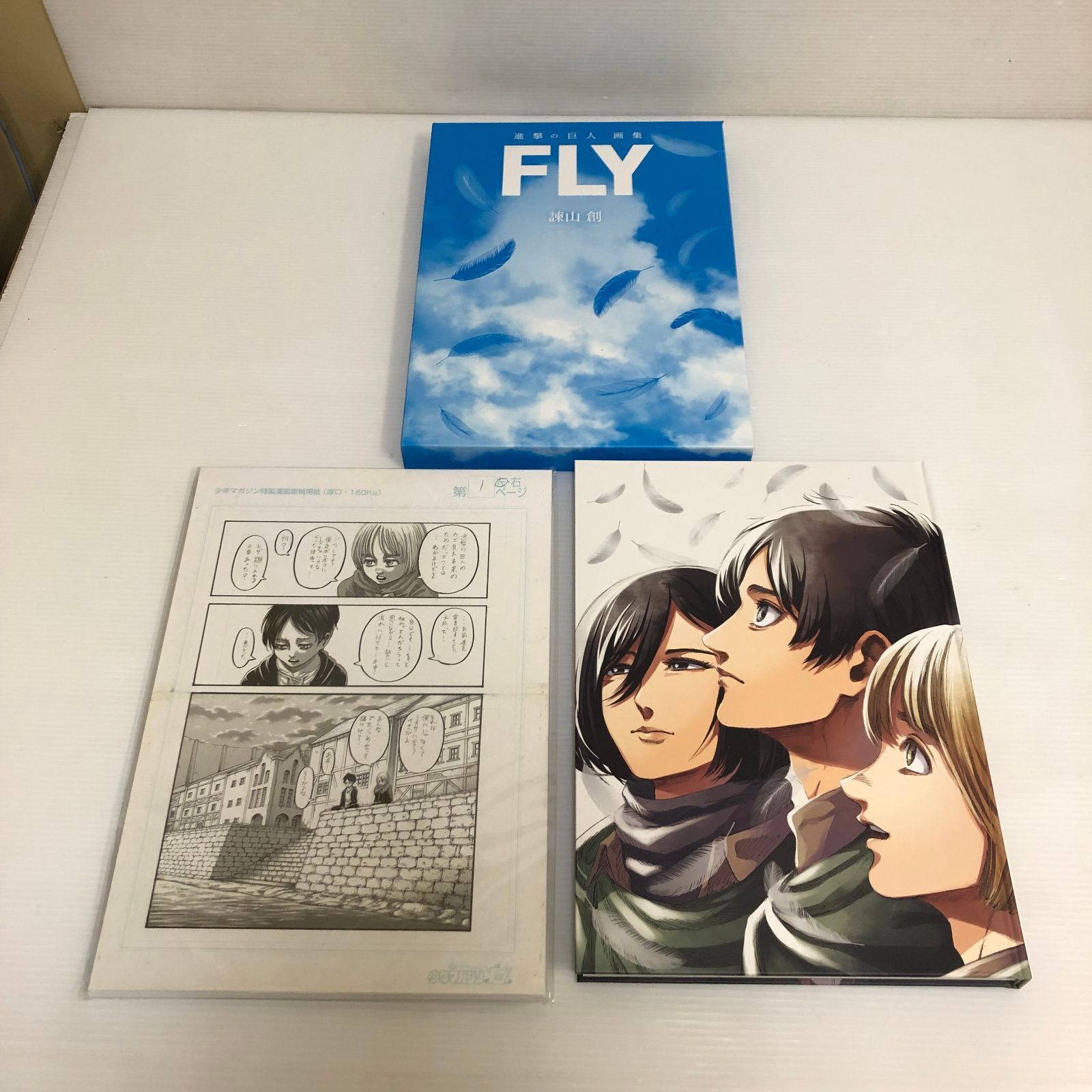 △進撃の巨人 画集 FLY 中古品 smbc087001 - メルカリ