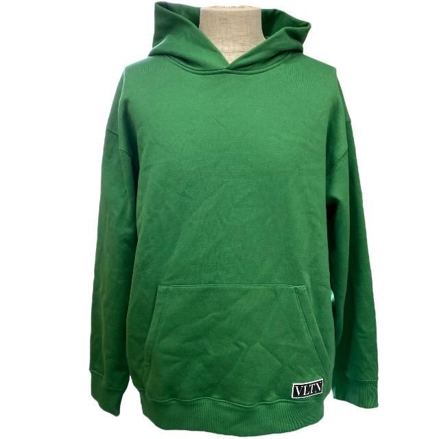 VALENTINO GARAVANI ロゴ スウェットパーカー フーディ Valentino Garavani ヴァレンティノ ロゴ パーカー | グレー