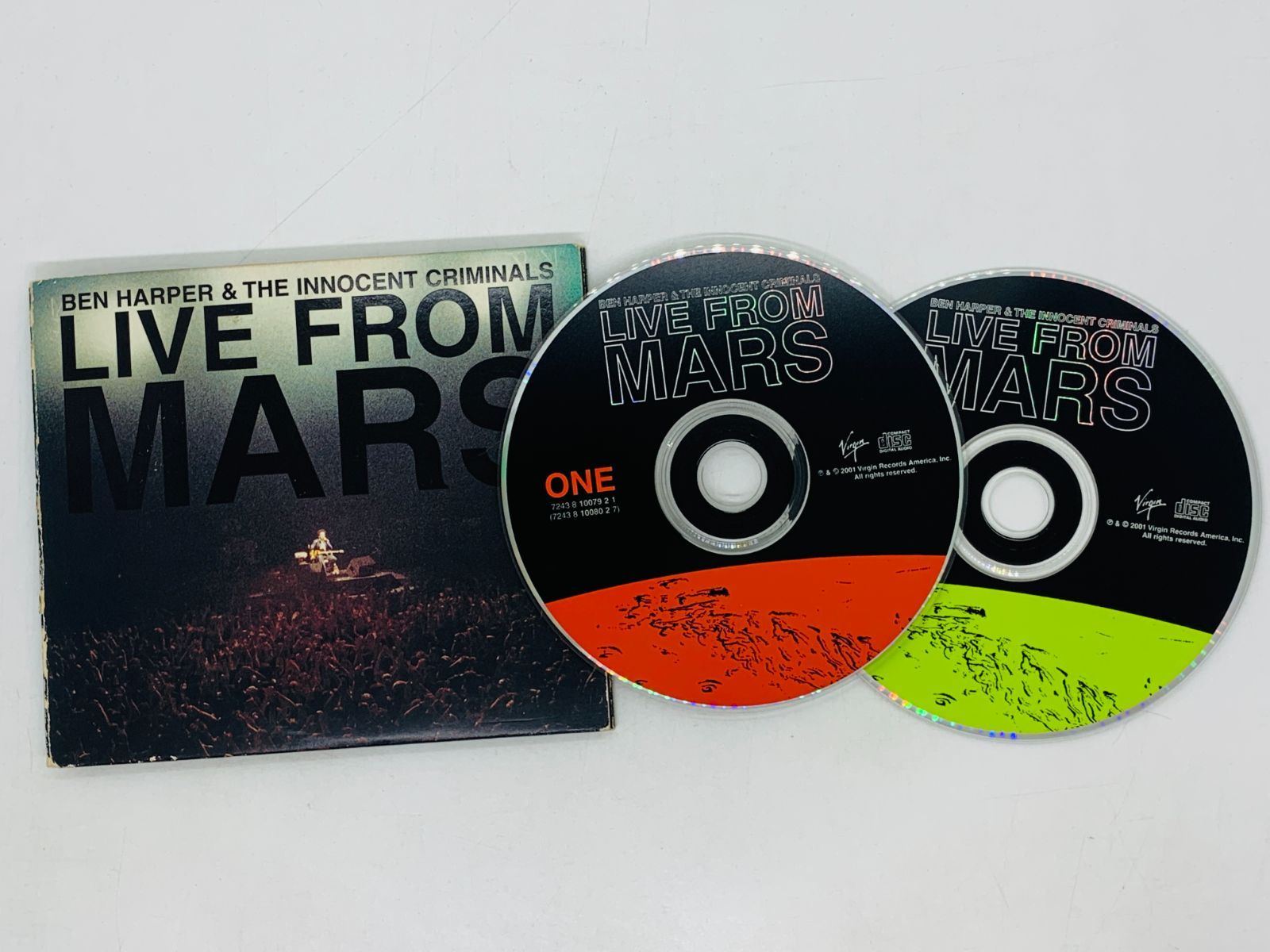 2CD BEN HARPER u0026 THE INNOCENT CRIMINALS・LIVE FROM MARS ベン・ハーバー アルバム 2枚組 Z39