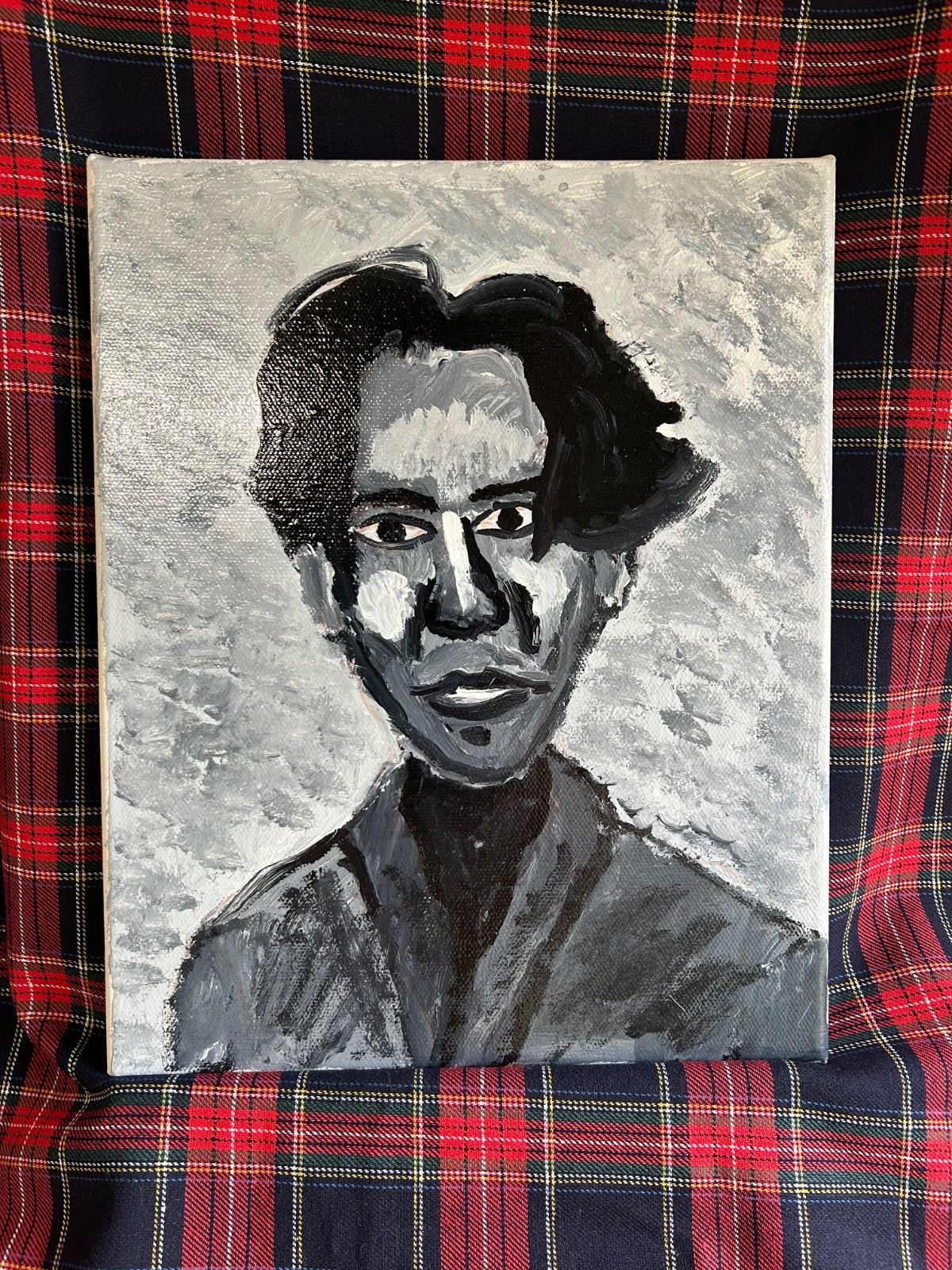 タイトル 太宰治 モノクロイメージ画 アート作品 ドローイング イラスト 現代美術 アート作品 コンテンポラリーアート コンテンポラリーアート