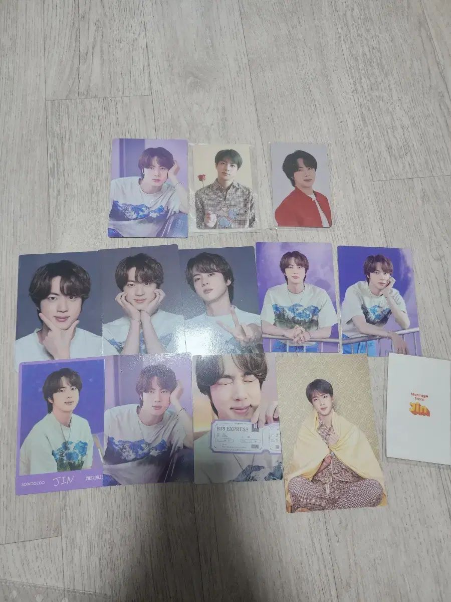 BTS ジン トレカ メモリーズ2019 フォトカード JIN BTS(防弾少年団・バンタン) ジン(JIN・ソクジン) フォトカード
