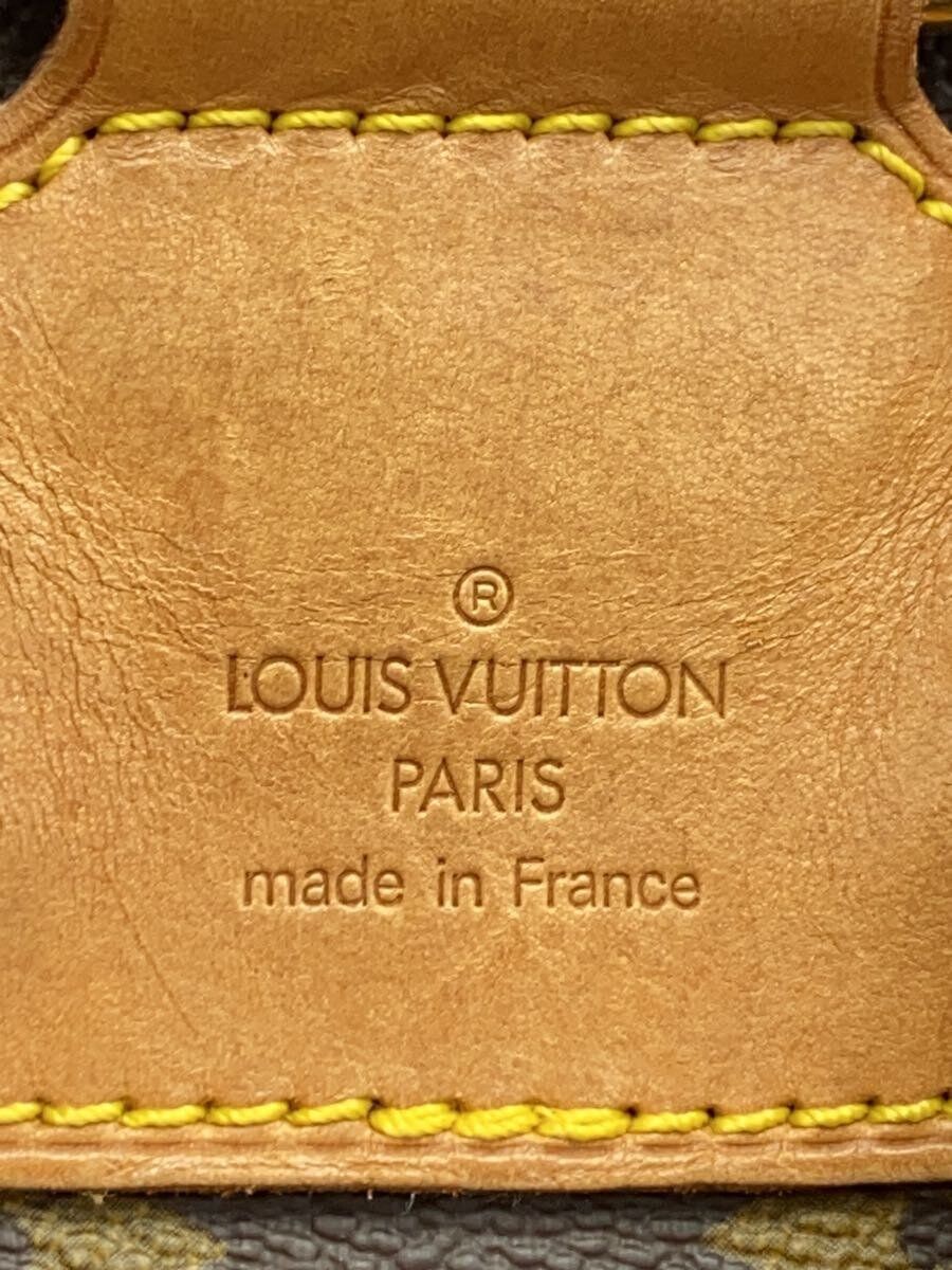 LOUIS VUITTON モンスリMM_モノグラム・キャンバス_BRW PVC ブラウン 総柄 - メルカリ