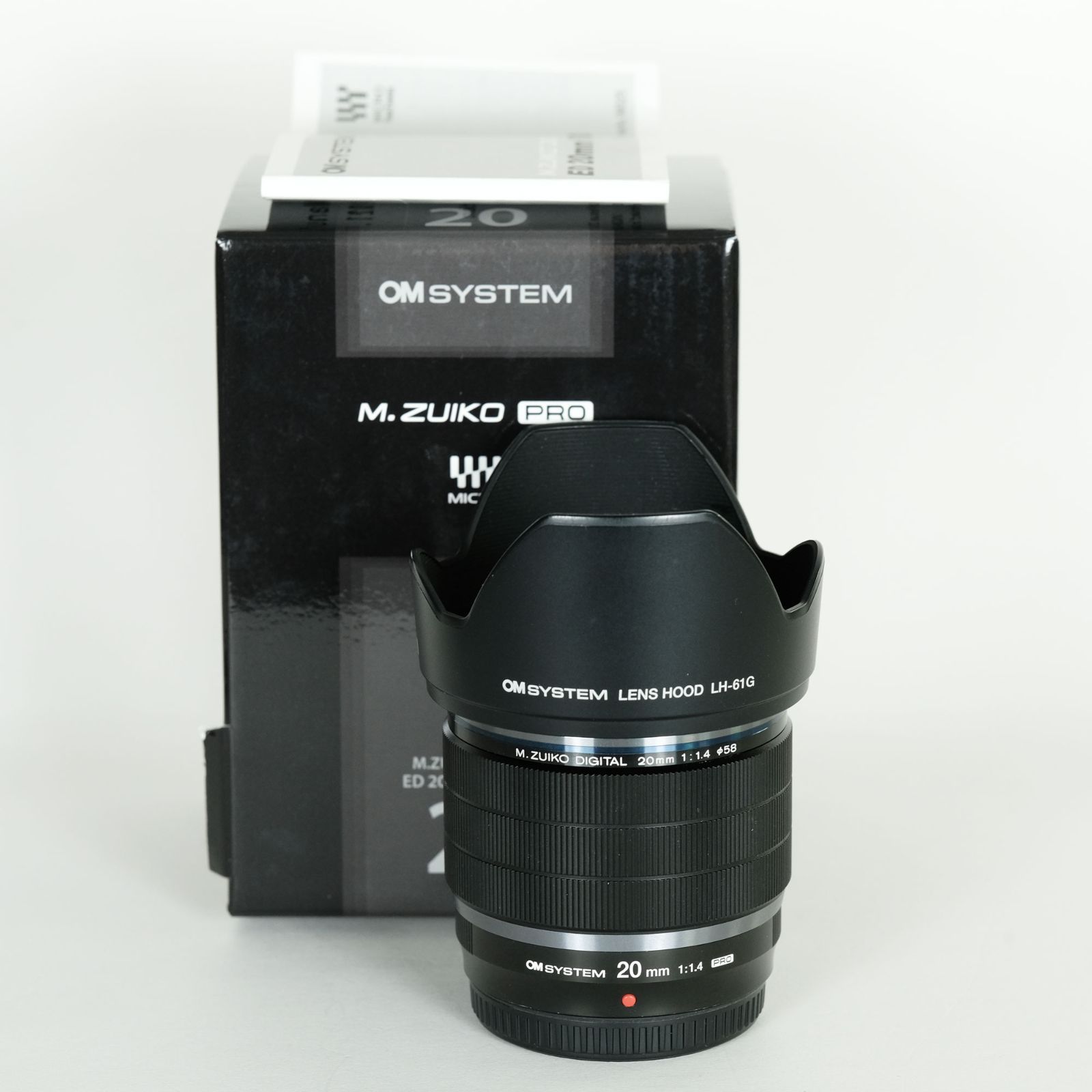 OM SYSTEM M.ZUIKO DIGITAL ED 20mm F1.4 PRO | マイクロフォーサーズマウント