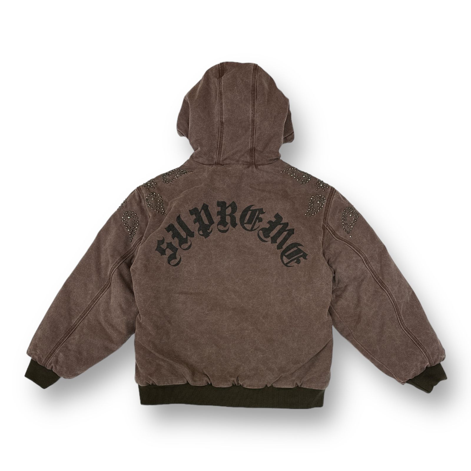 supreme Paisley Studded Work Jacket SUPREME PAISLEY STUDDED WORK