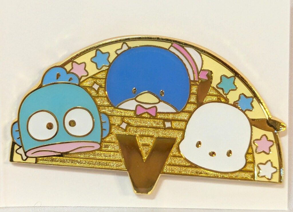 新品　はぴだんぶい　シークレットピンズ　サンリオ　5周年だって！全員集合 コンプリート はぴだんぶい 5周年だって 全員集合 シークレット