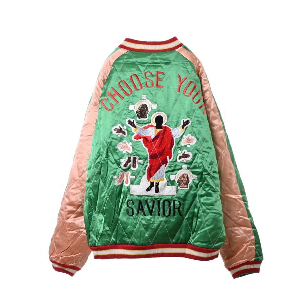 専用 セントマイケル リバーシブル スカジャン Lサイズ セントマイケル