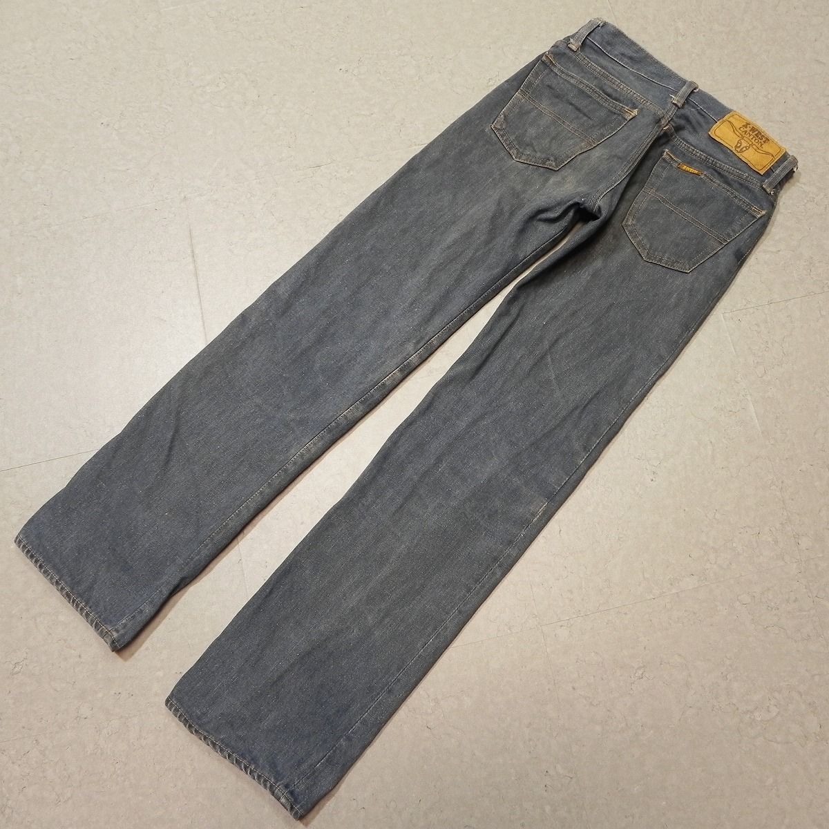 j458☆ 国産ヴィンテージ！◇70s X-WEST CANTON キャントン デニム 