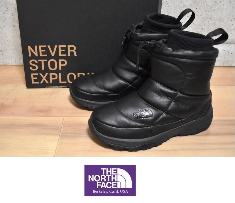 THE NORTH FACE ヌプシ ブーティ　26cm ブラック THE NORTH FACE NUPTSE BOOTIE WP VII TNFブラック×TNFブラック