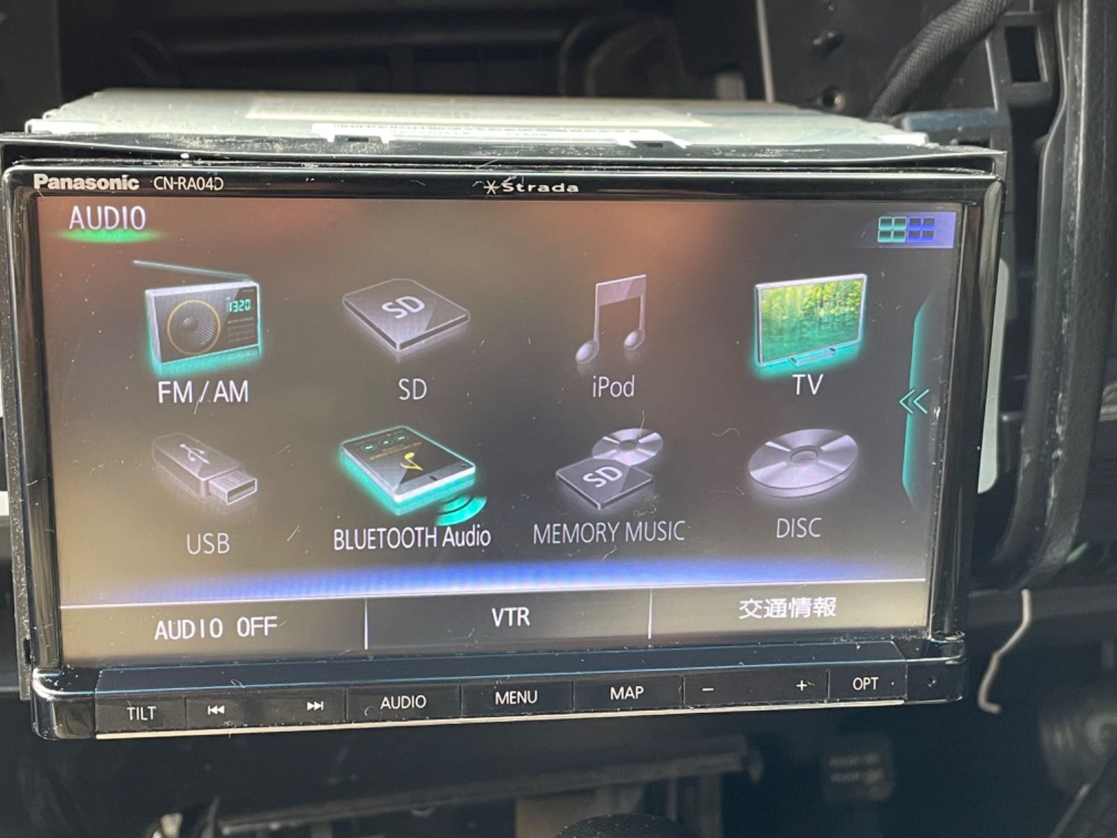 パナソニック ストラーダ CN-RA04D 地図2017年 日本製 - メルカリ