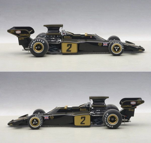エグゾト 1/18 ロータス72 #2 ロニー・ピーターソン フィギュア Amazon | AUTOart 1/18 ロータス 72E 1973 #2 ロニー・ピーター