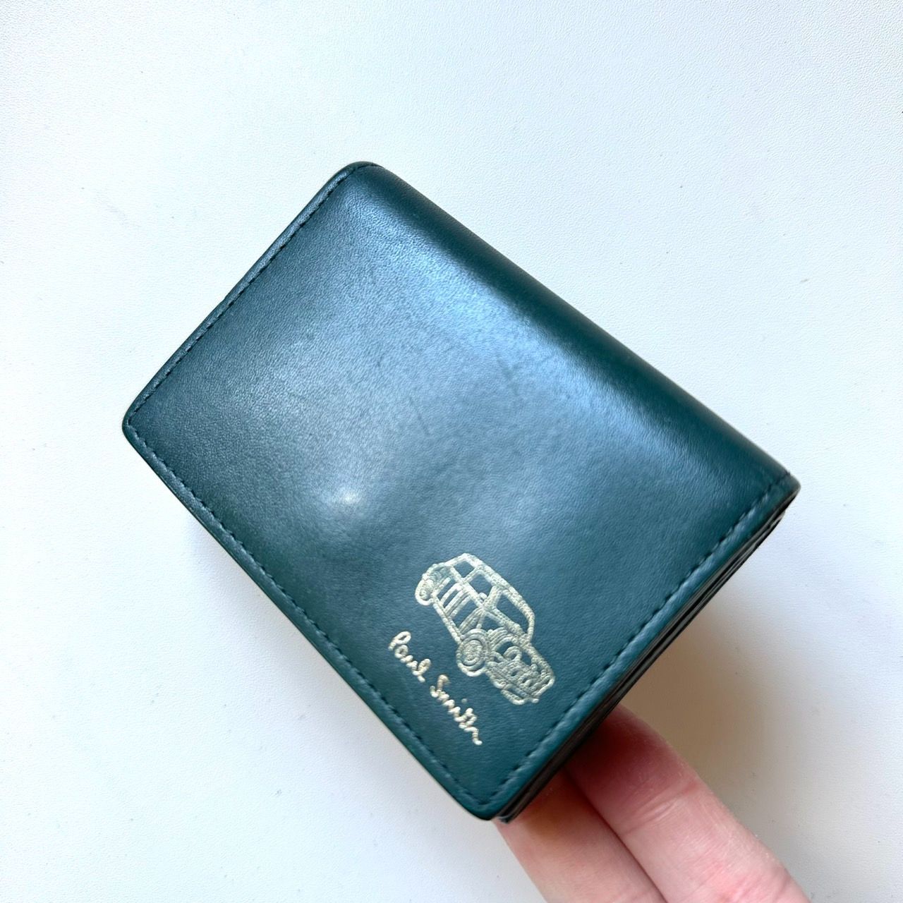ポールスミス Paul Smith 三つ折り財布 ミニクーパー ダーク