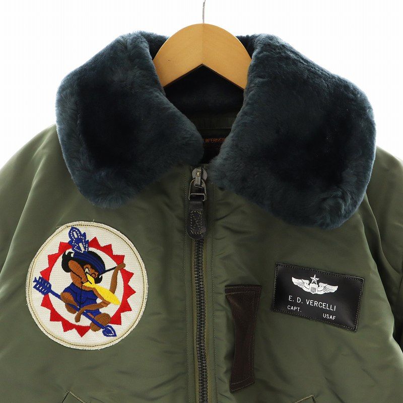 BUZZ RICKSON'S TYPE B-15D B.RICKSON FLIGHT WEAR CO. 77th