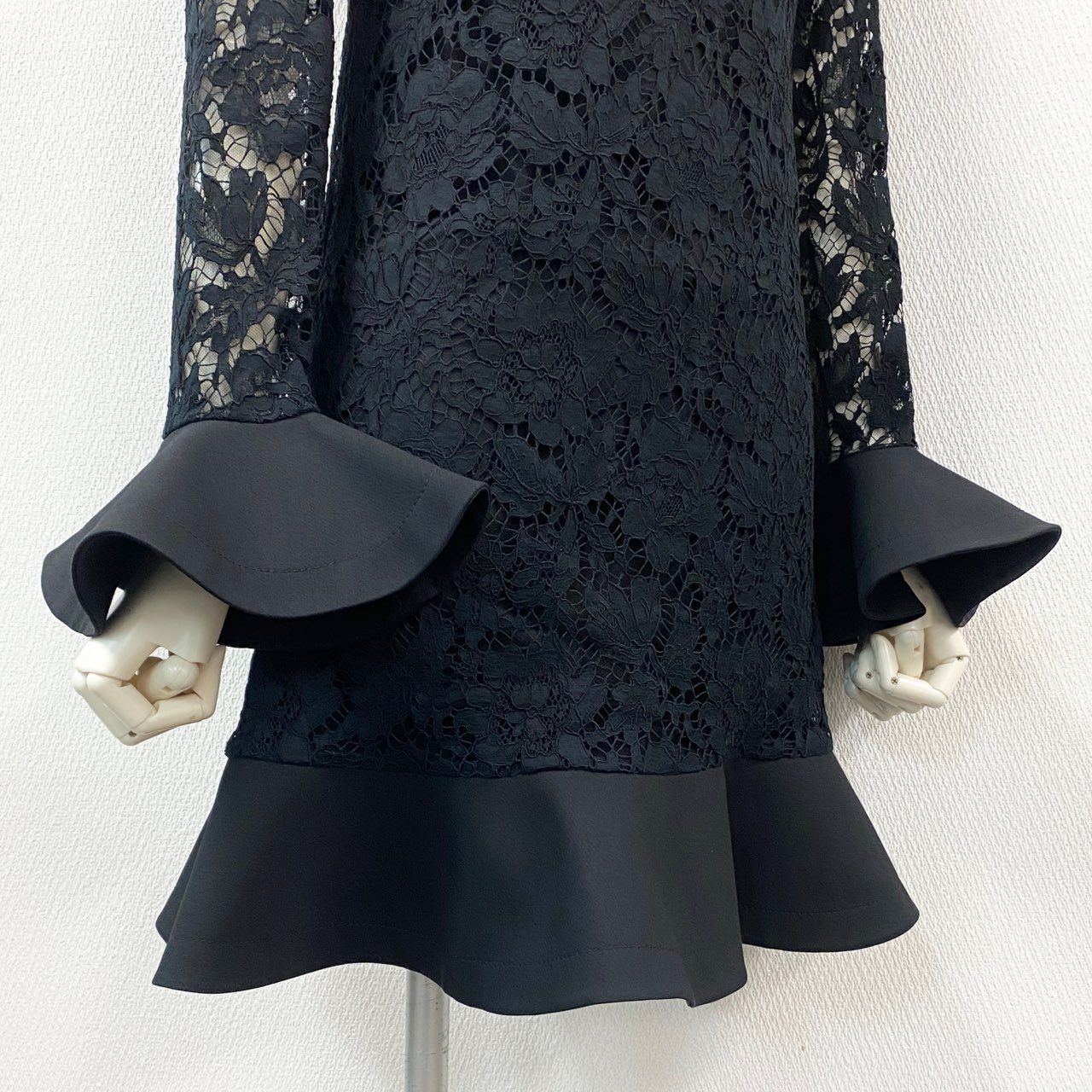 56l18 《美品》 VALENTINO ヴァレンティノ クレープクチュール ヘビー 