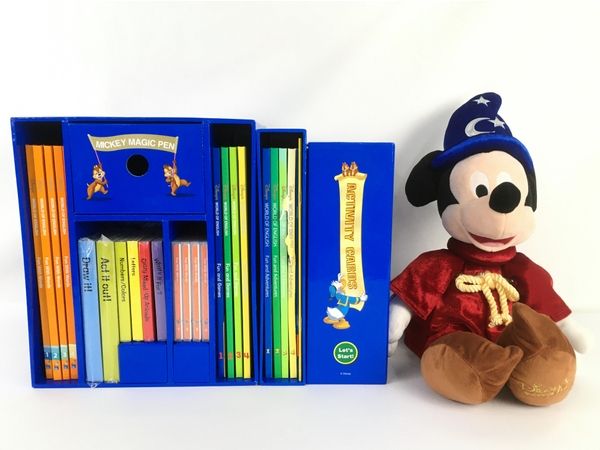 DWE ミッキーマジックペン マジックペンアドベンチャーセット 2017年頃 ディズニ 英語 システム 中古 Y8531844