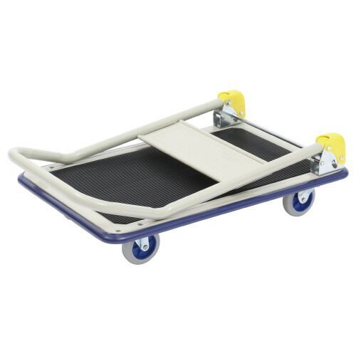 荷物がすべりにくい台車 スチール製4262-9757