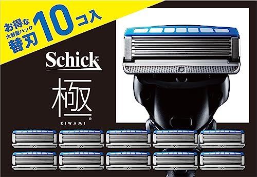 シック Schick 極 KIWAMI 替刃(10コ入)髭剃り カミソリ