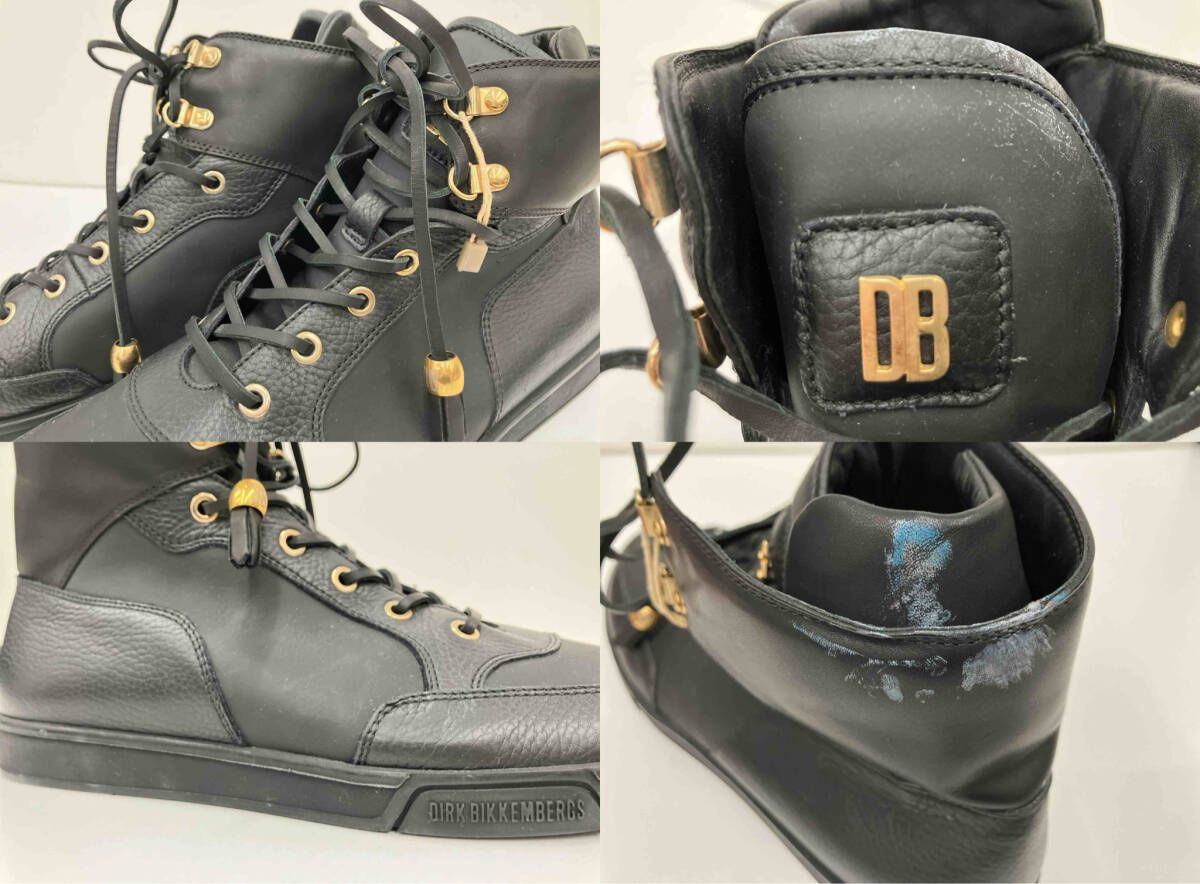 ダークビッケンバーグDirk Bikkembergs アーカイブ　ブーツ　43 DIRK BIKKEMBERGS ダークビッケンバーグ ブーツ ブラック サイズ43