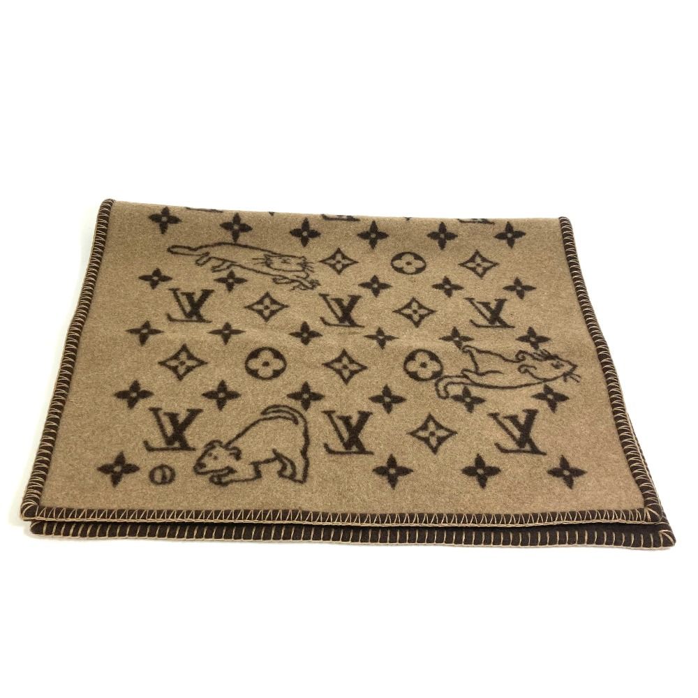 LOUIS VUITTON ルイヴィトン ブランケット クヴェルチュール