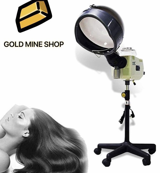 600W 電気サロンヘアスチーマー 集中コンディショニング用フード付きヘアスチーマー ローリングフロアスタンド付き スパや家庭用のプロ