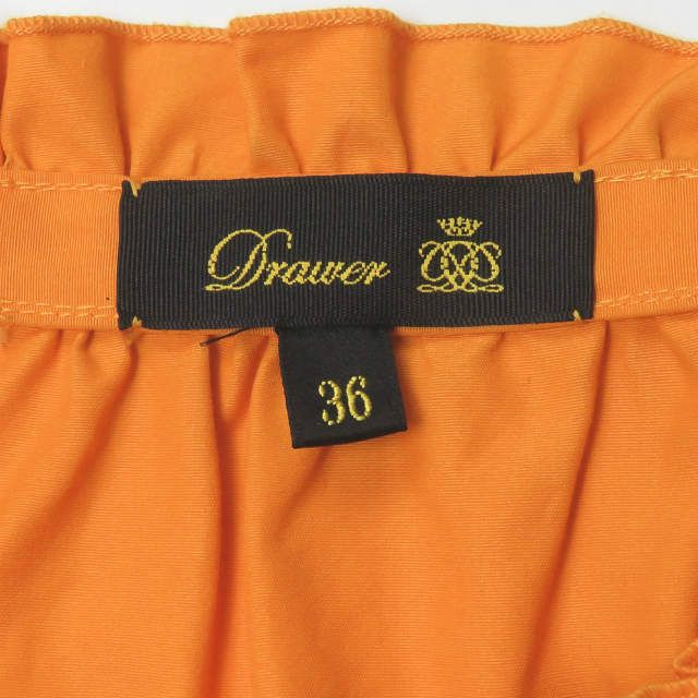 Drawer ドゥロワー 日本製 ウェストギャザースカート 6524-299