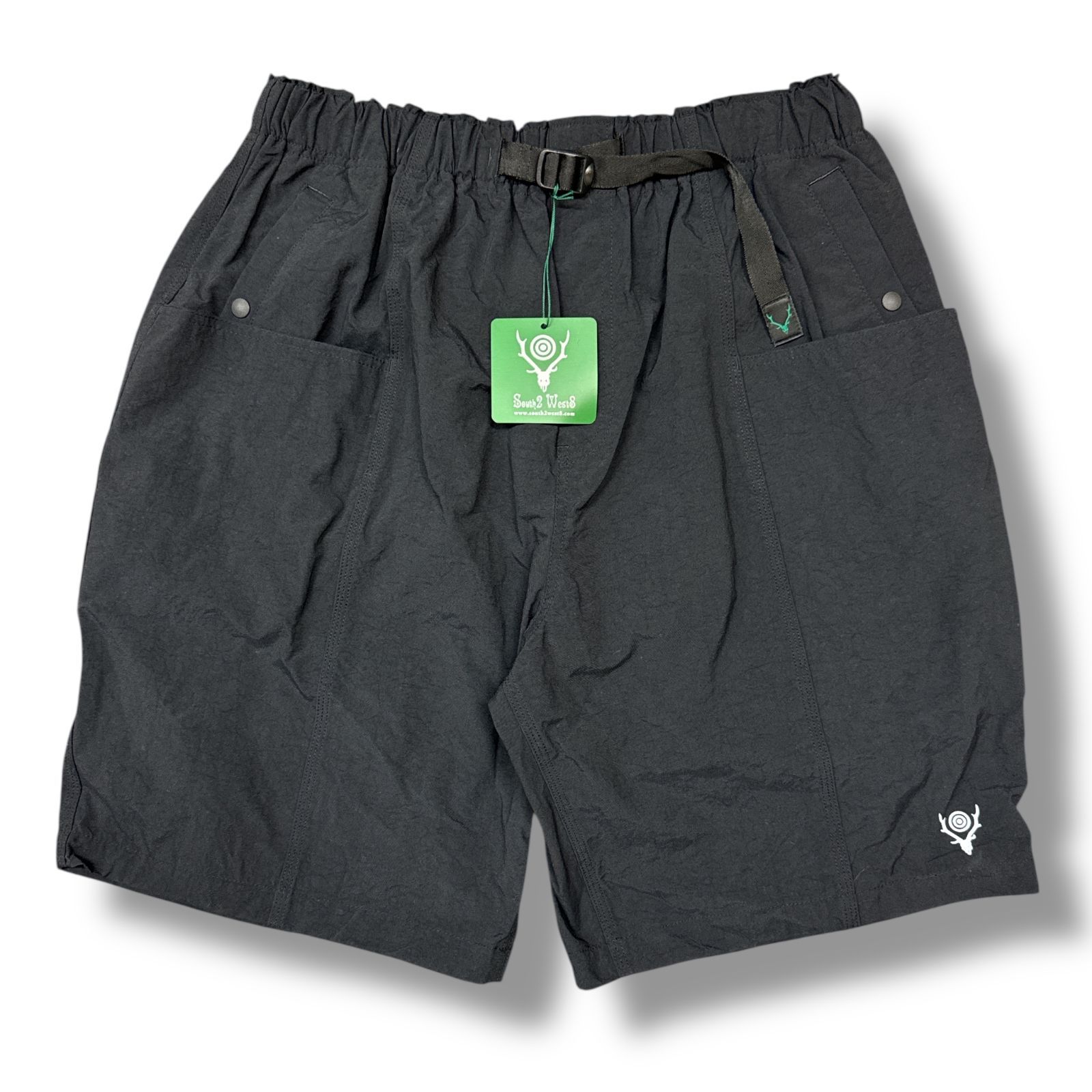 South2 West8 ナイロンショーツ　ブラック　Sサイズ 参考上代18700円 未使用品 South2 West8 Belted C.S. Short - Nylon