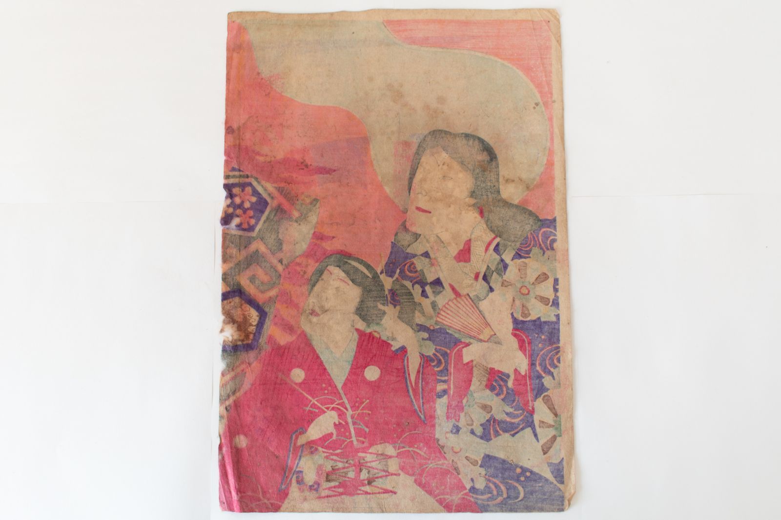 M▽守川周重 市川團十郎 市川左團次 木版画 役者絵 浮世絵 錦絵 (214) M▽守川周重 市川團十郎 市川左團次 木版画 役者絵 浮世絵 錦絵 (