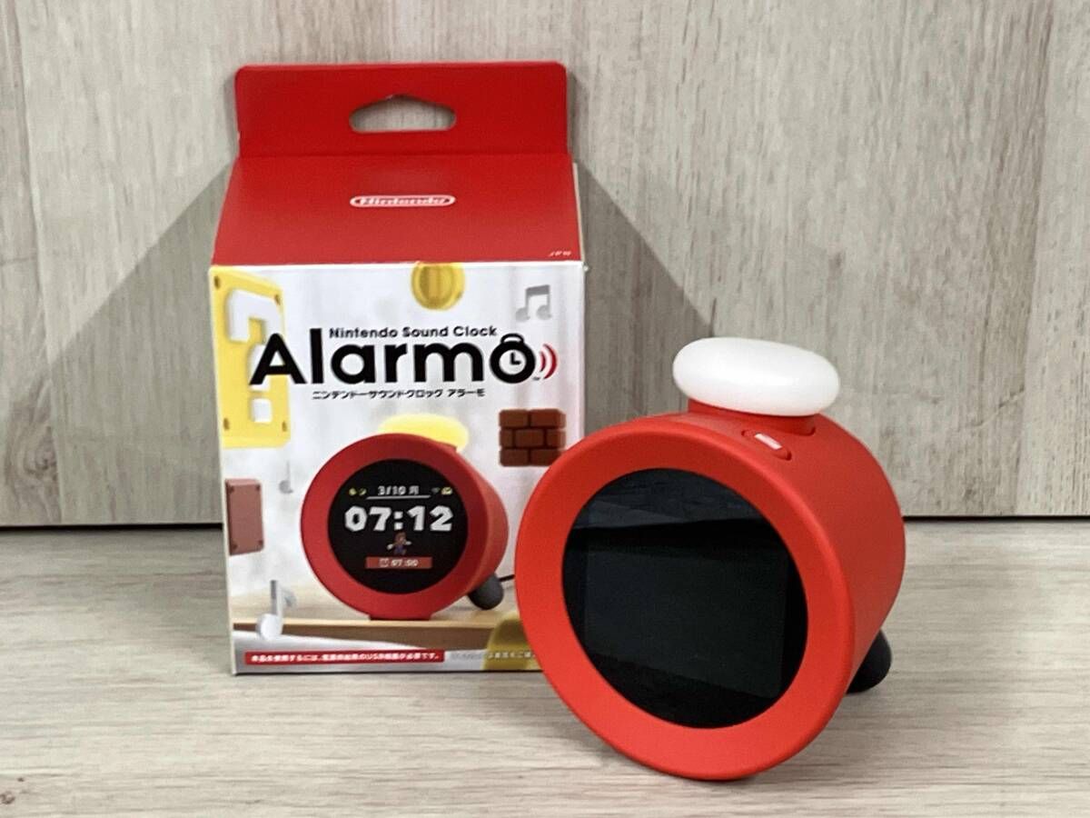 送料無料，定番人気 Nintendo Sound Clock  Alarmo 時計 置時計