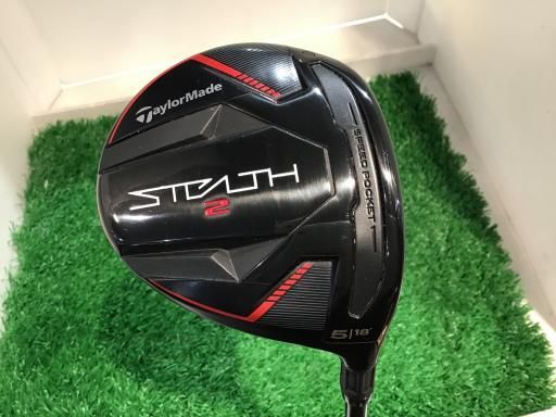 テーラーメイド STEALTH2 5W フェアウェイウッド FW TENSEI RED TM50 STEALTH FW フレックスS メンズ 男性用 右利き 右用 Bランク ゴルフクラブ