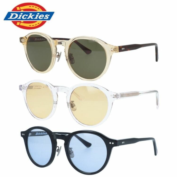 ディッキーズ サングラス アジアンフィット フルフィット 調整 ノーズパッド クリングス Dickies DIKS 505 全3 49サイズ ボストン型 ユニセックス メンズ レディース