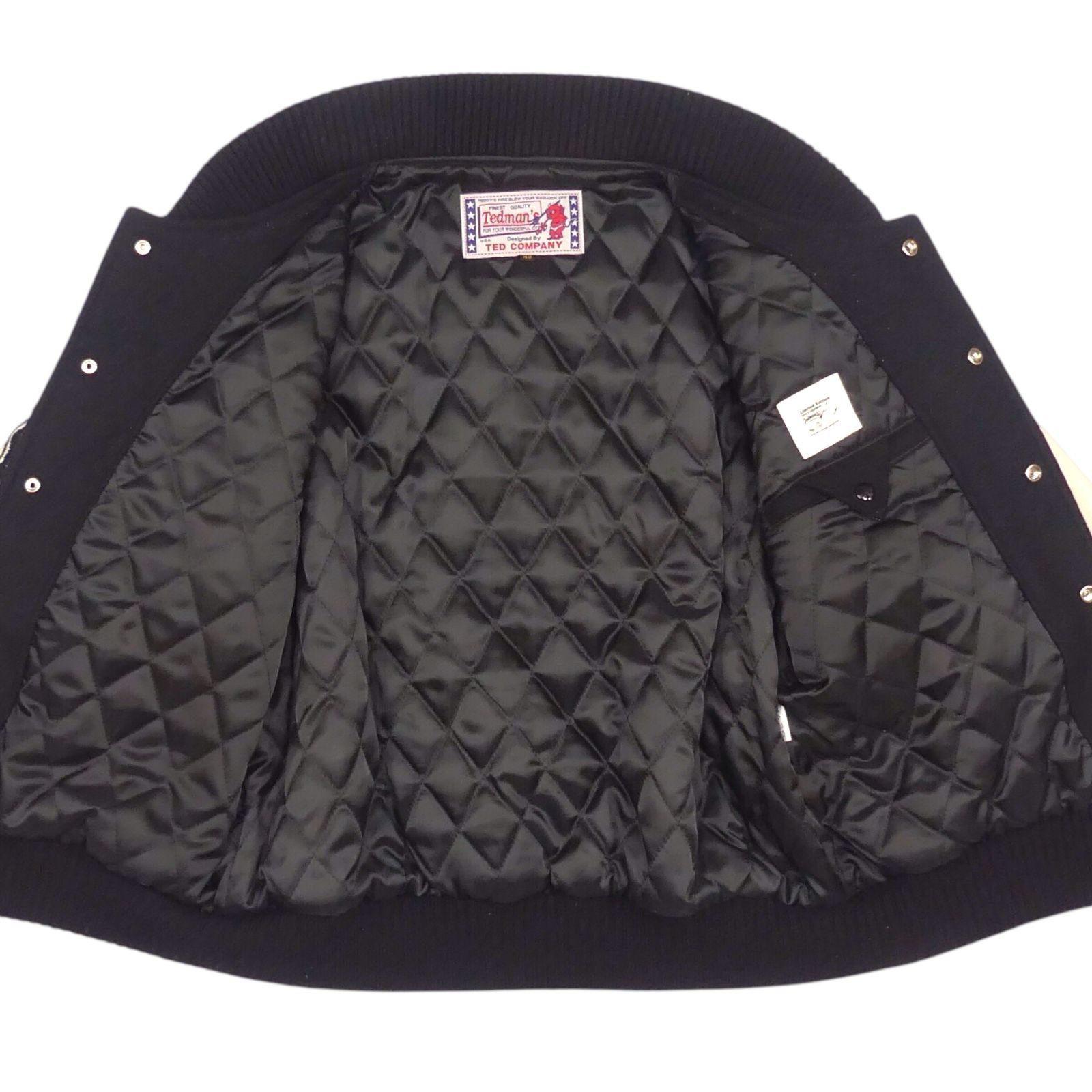 限定 Ted manテッドマン スタジャン 古着 レザー XL リミテッド