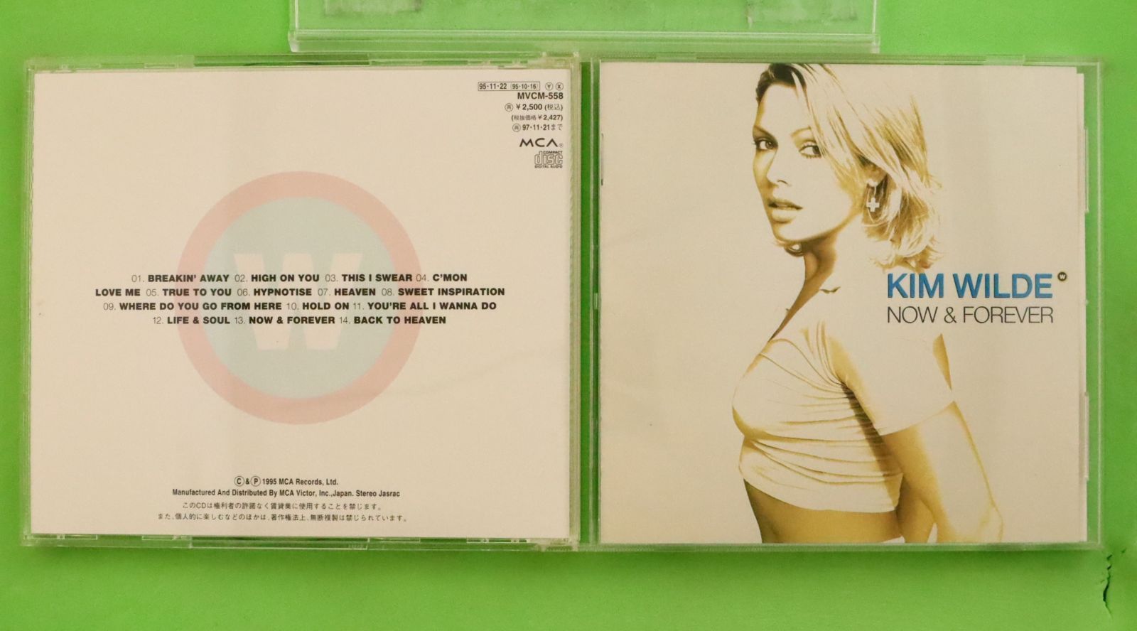 輸入盤CD☆キム・ワイルド/Kim Wilde□ Now & Forever □0600406000224 