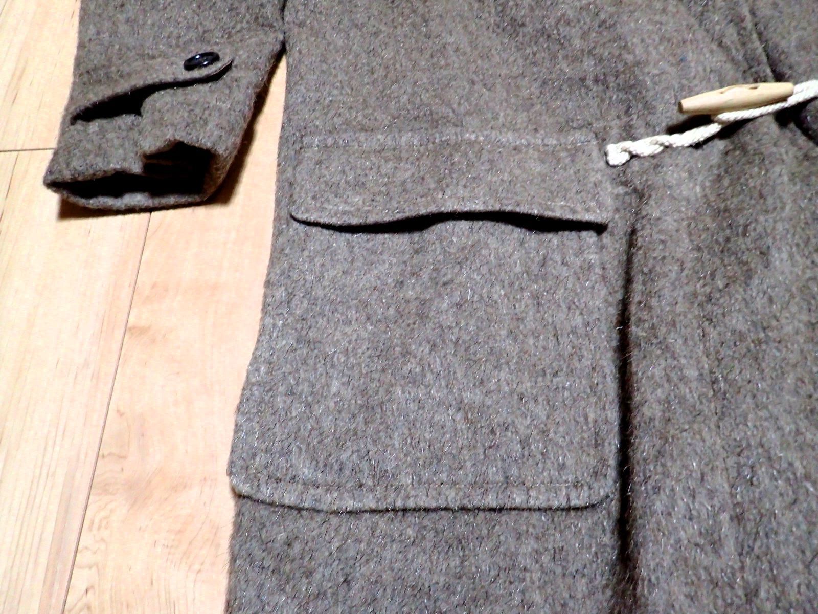 フード付き ダッフルコート