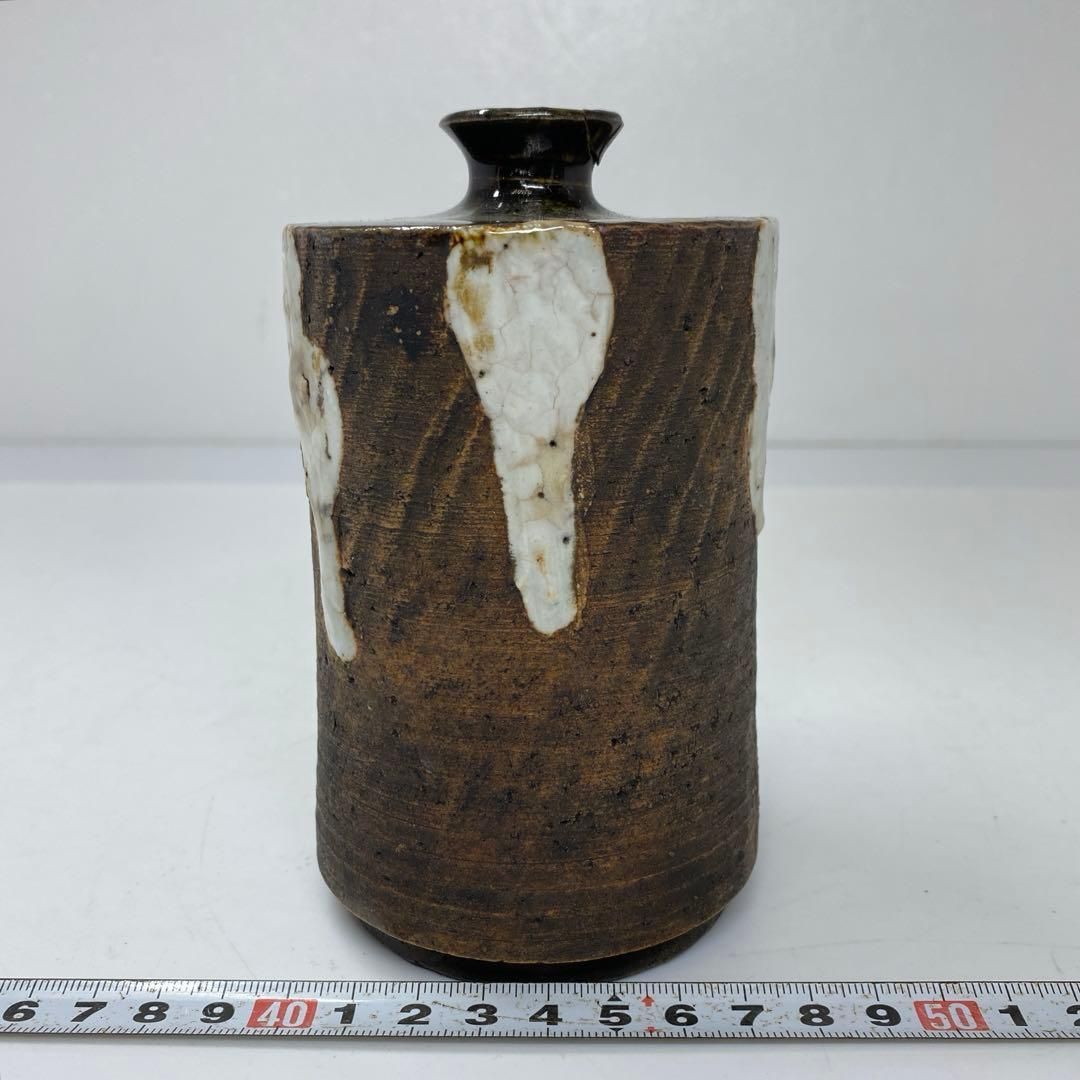 中国古玩 成化年製 花入 直径8 高さ13.5㎝ 東里6-0928