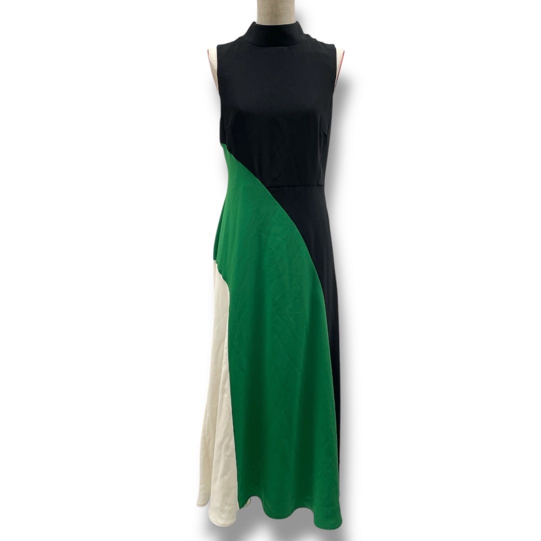 KAREN MILLEN カレンミレン ノースリーブワンピース ロングワンピース 