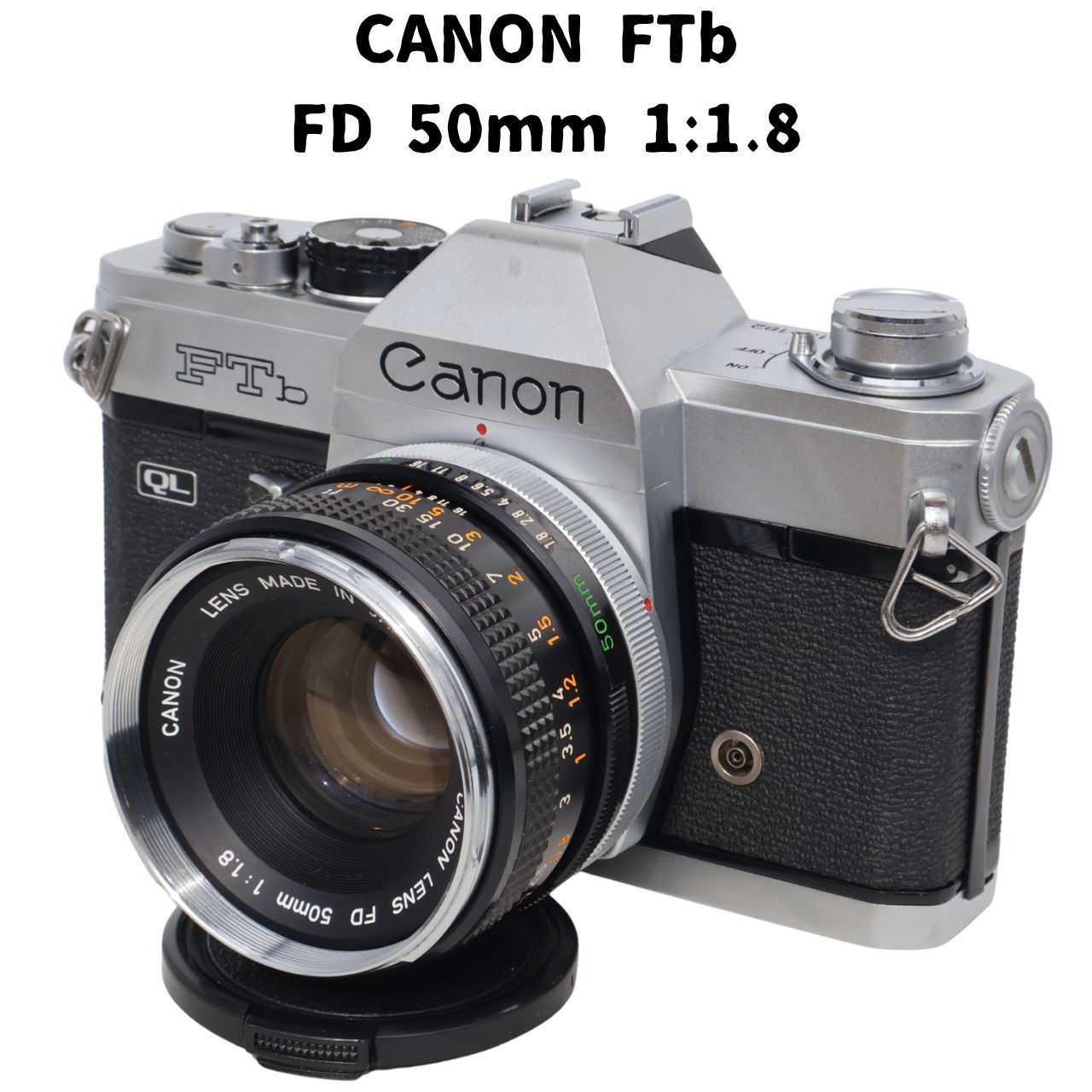 CANON FTb シルバー FD 50mm 1 1.8 整備済