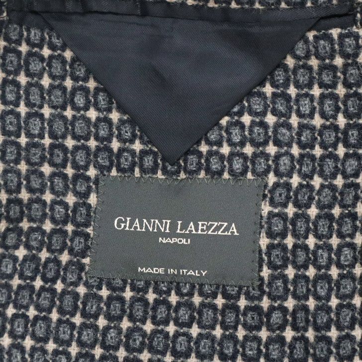 GIANNI LAEZZA ジャンニラエッツィアテーラードジャケットネイビー48 アウトレット】【正規品】GIANNI LAEZZA ジャンニラエッツィア