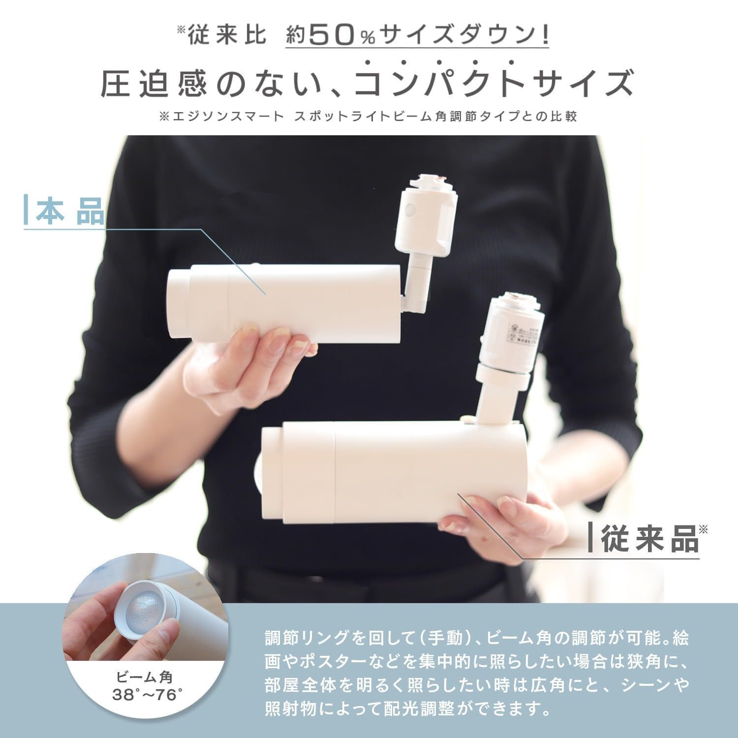 ミニスポットライト エジソンスマート