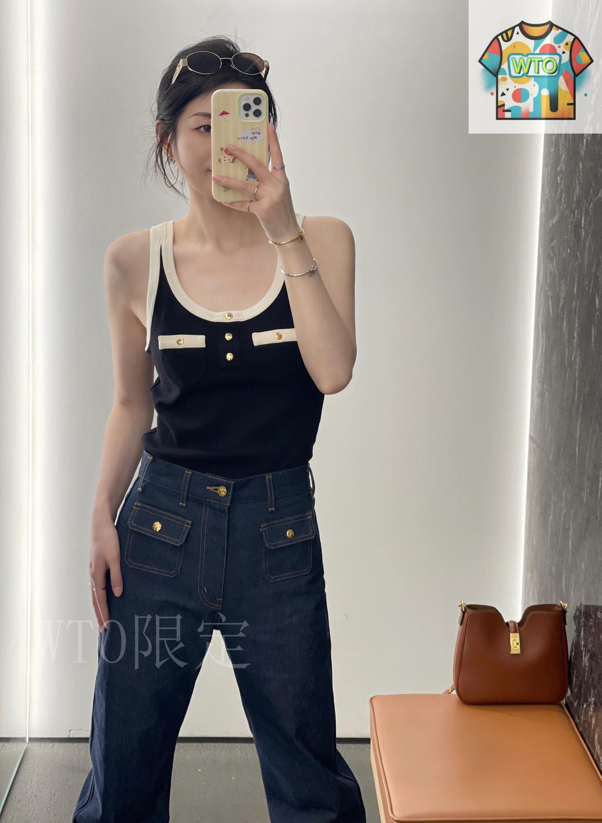 CELINE ベスト 今日特価】Celine 25 夏季 工芸デザイン ニットベスト-2 - メルカリ