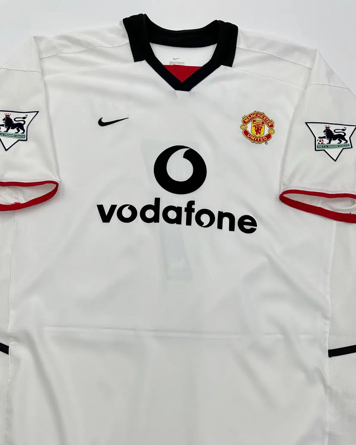 新品02-03マンチェスターＵ100周年 ベッカムリバーシブルユニフォーム 長袖 レア商品】02-03マンチェスターユナイテッド100周年ベッカム